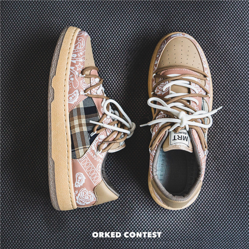 人気商品カシューナッツの花カジュアルスニーカー