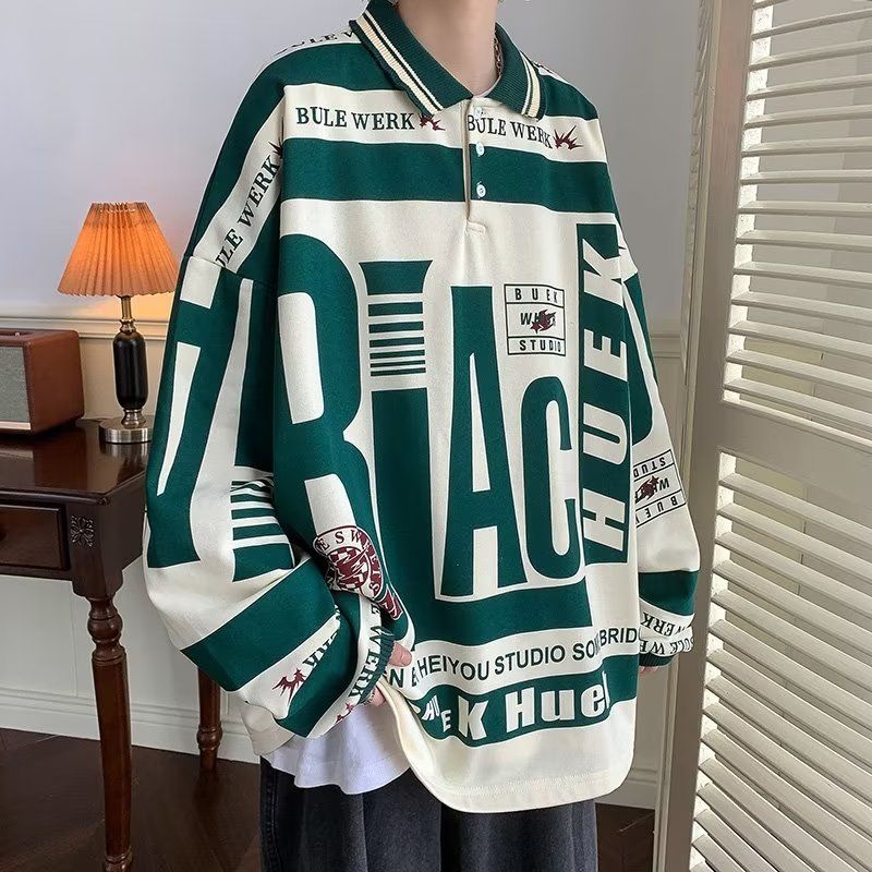 OVERSIZE 西海岸 HIPHOP レトロ ファッション フードなしパーカー