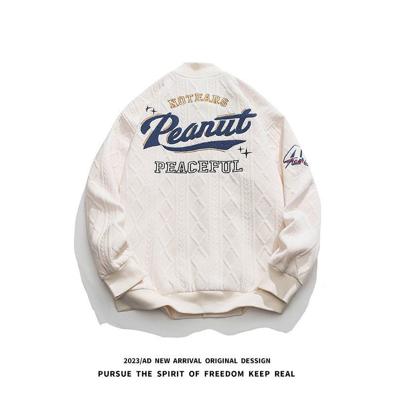 人気の新作立体プリントトレンドアウター