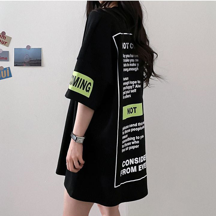 INS大人气 OVERSIZE ゆったり快適 カジュアル 半袖シャツ