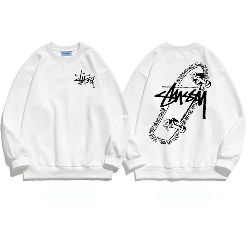 小衆の設計 スポーツ風ストリート フードなしパーカー