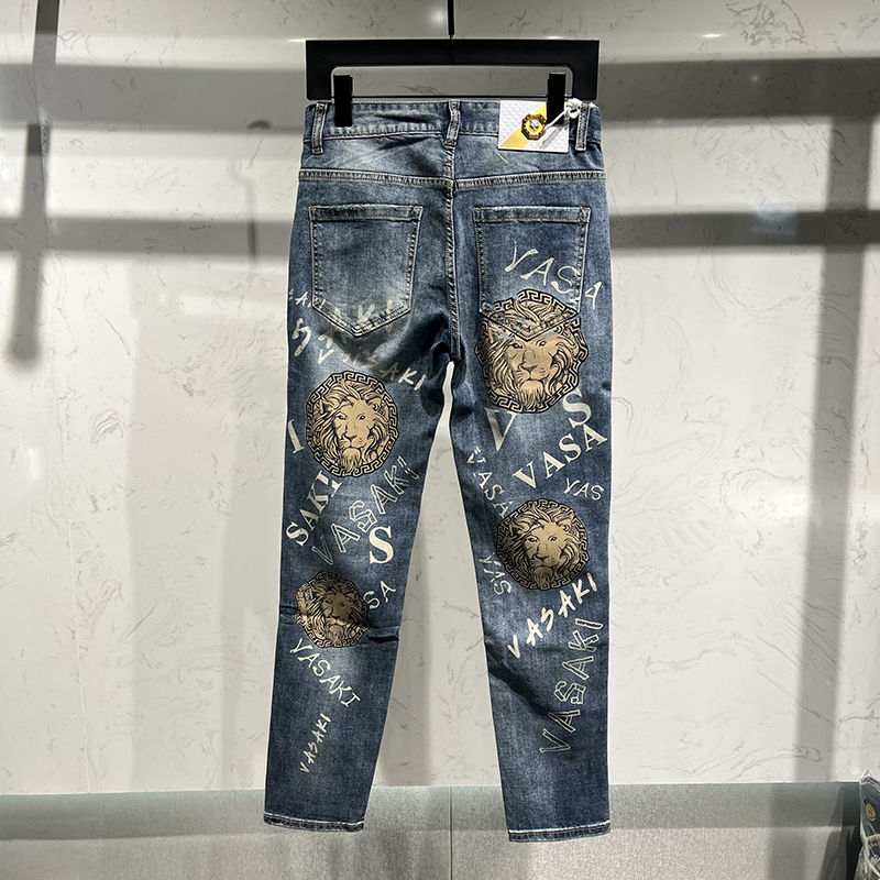 ハイストリートスタイル ライオンキング ファッション ジーンズ