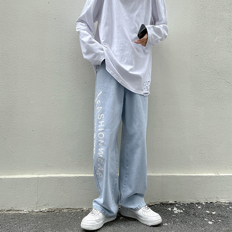 さわやか カジュアル 韓国ファッション ジーンズ