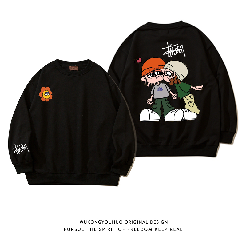 ファッション人気爆発超カッコイイ プリント柄パーカー