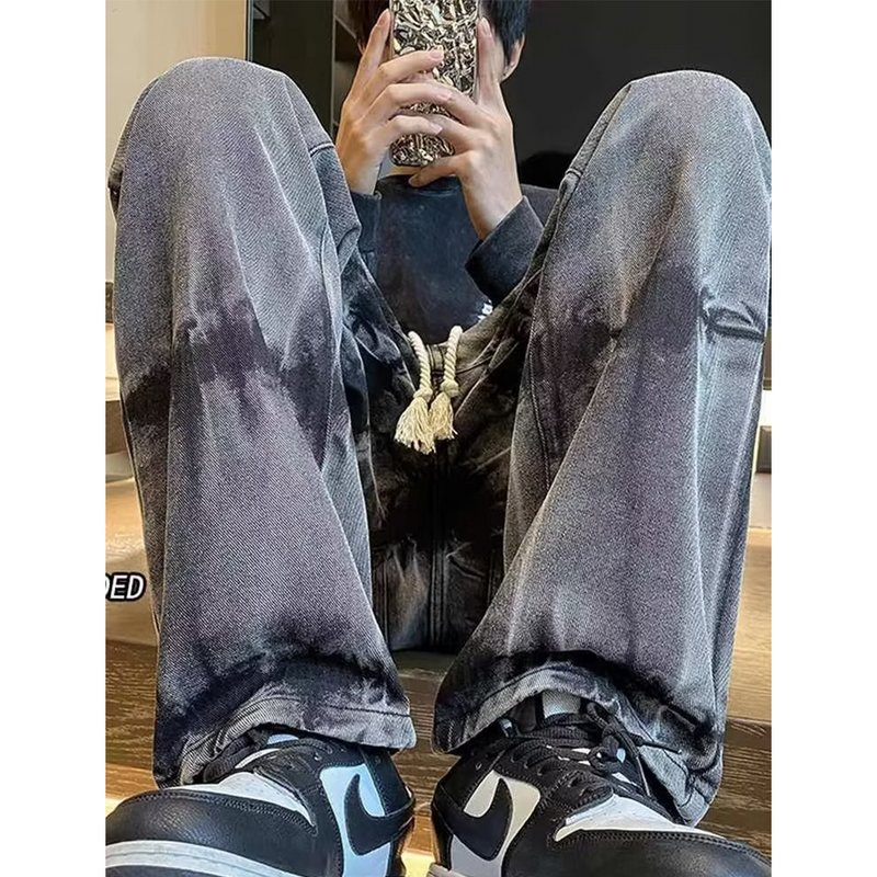 ゆるいオールマッチファッションカジュアルパンツ