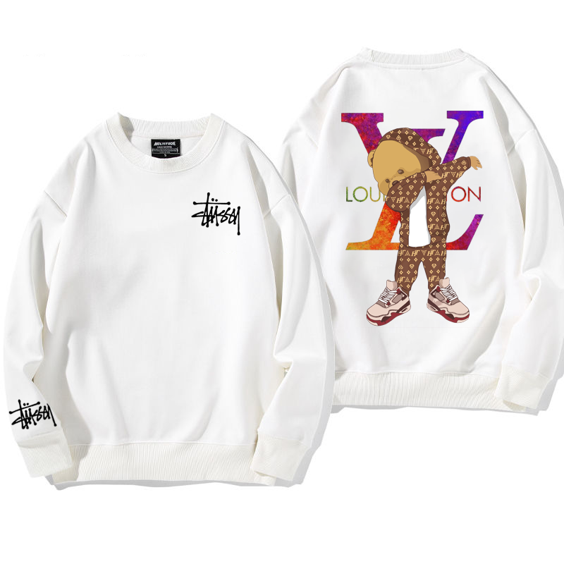 ハイストリートスタイルカップルトレーナー