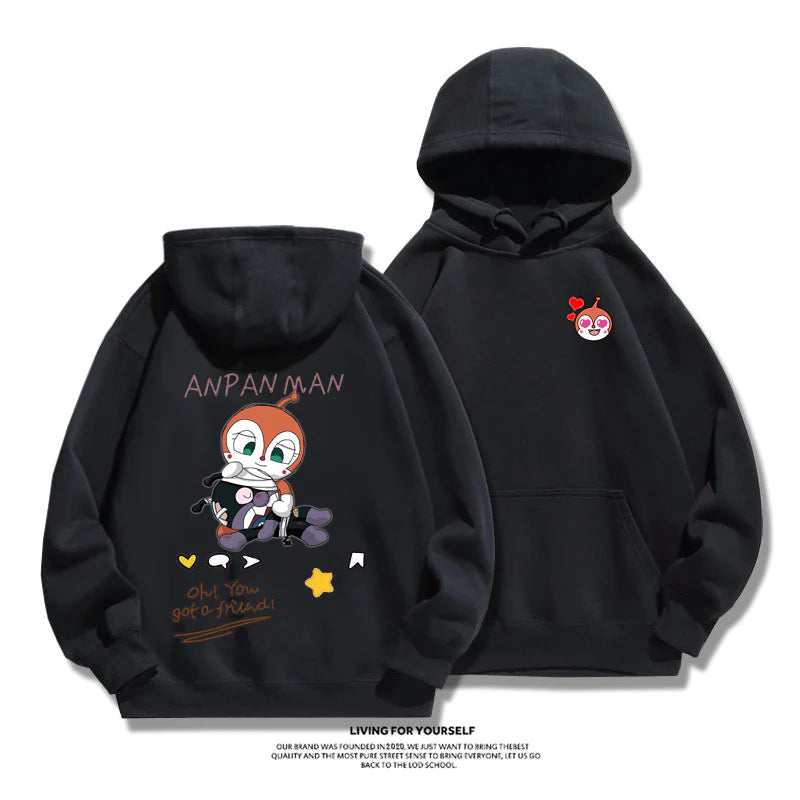カジュアルカートゥーンファッションパーカー