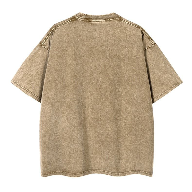 純粋な綿素材 かわいいクマちゃん 人気半袖シャツ