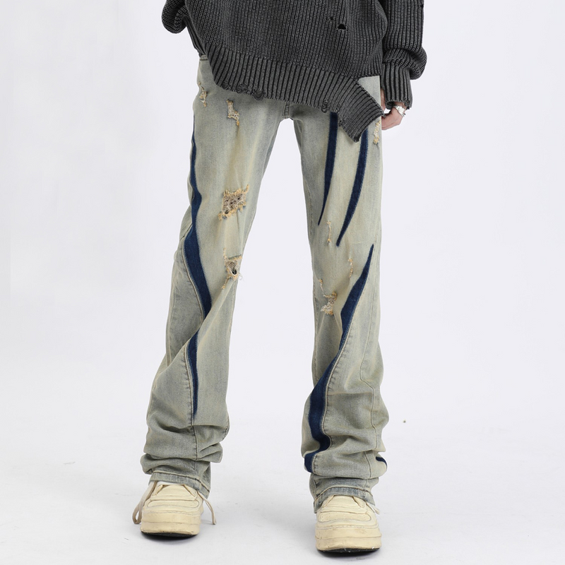 アメリカンスタイル ストリートスタイル カジュアル ジーンズ