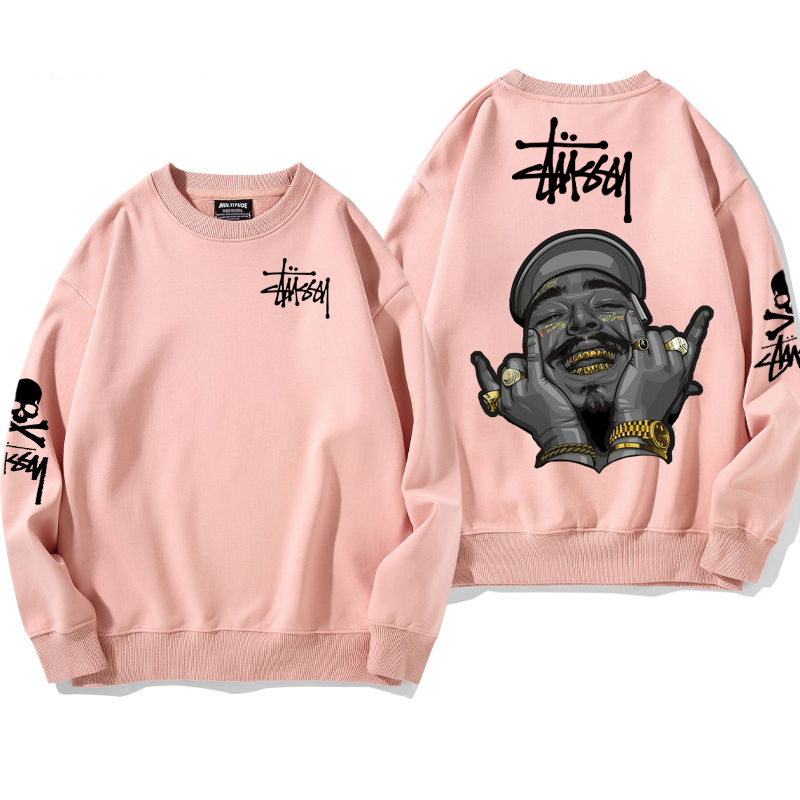 Hip-Hop ストリート プリント柄 パーカー