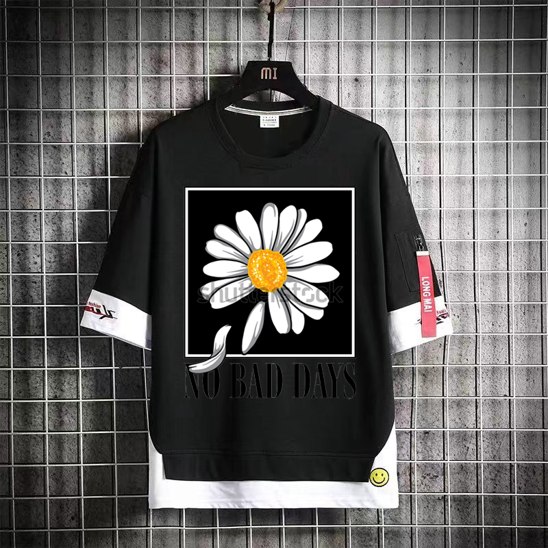 カジュアルカートゥーンストリート半袖シャツ