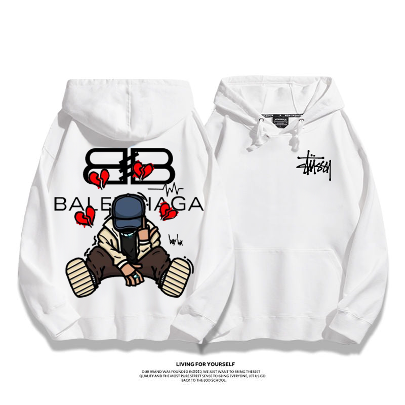 ファッションパーカーストリートヒップホップ風パーカー