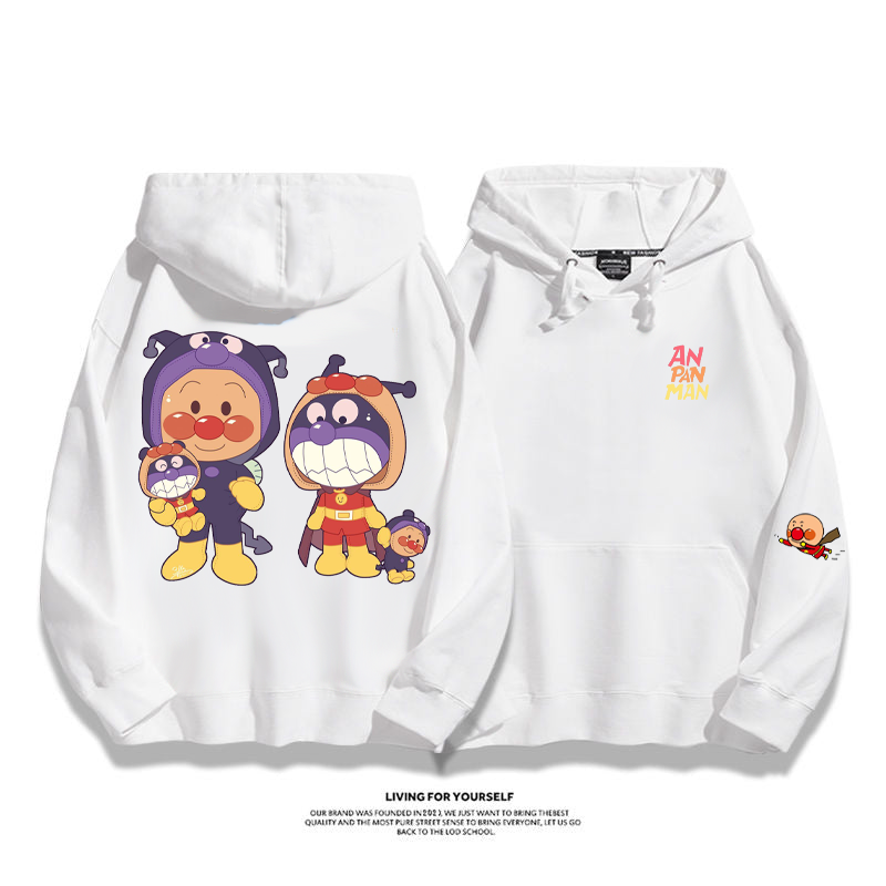 『かわいい漫画』大人気カジュアルでゆったりパーカー
