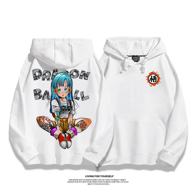 カジュアルファッションパーカーカートゥーンパーカー