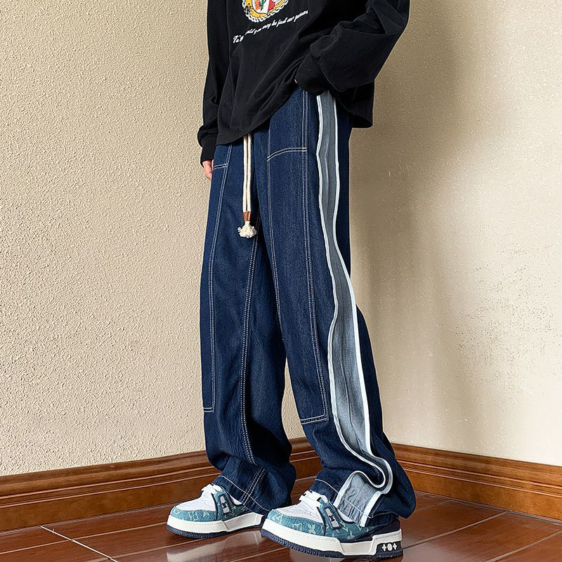 韓国ファッション 超カッコイイ カジュアル ジーンズ