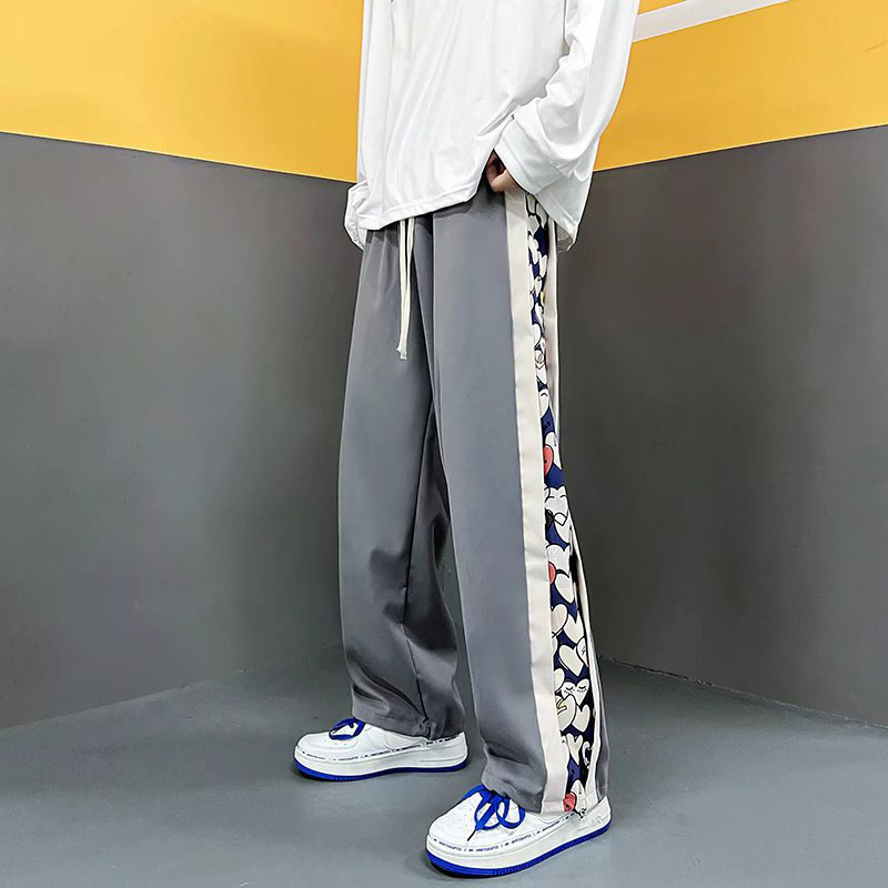 人気爆発  INS ゆったり快適 かわいいハート柄 カジュアルパンツ