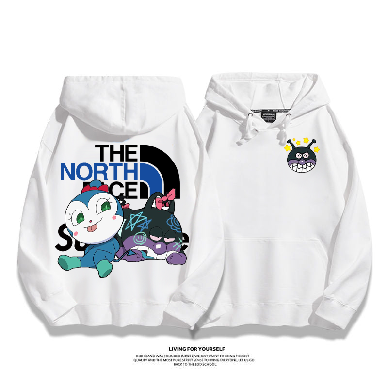 ファッションパーカーカートゥーンカップルパーカー