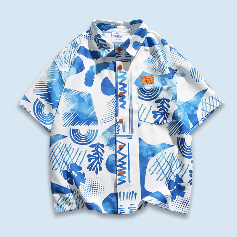 INS大人气  インクスタイル  ファッション カジュアル 半袖シャツ