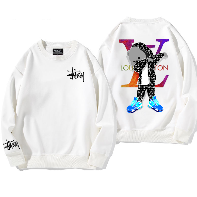 ハイストリートスタイルカップルトレーナー