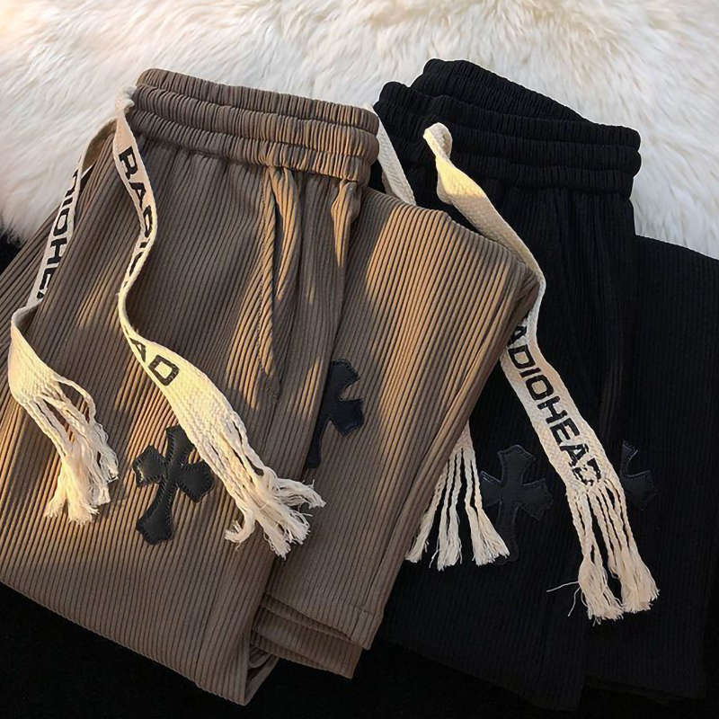 コハイストリートスタイル ーデュロイ クロス スラックス