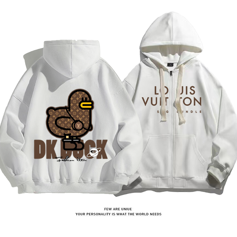 流行のファッション ブランドアヒル カーディガントレーナー