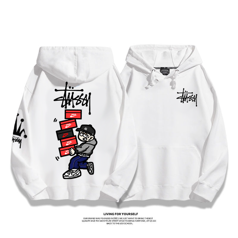 カジュアルファッションパーカーカートゥーントレーナー