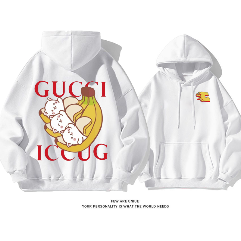 超人気ins映えデザイン性のあるバナナ超かわいいファッションパーカー