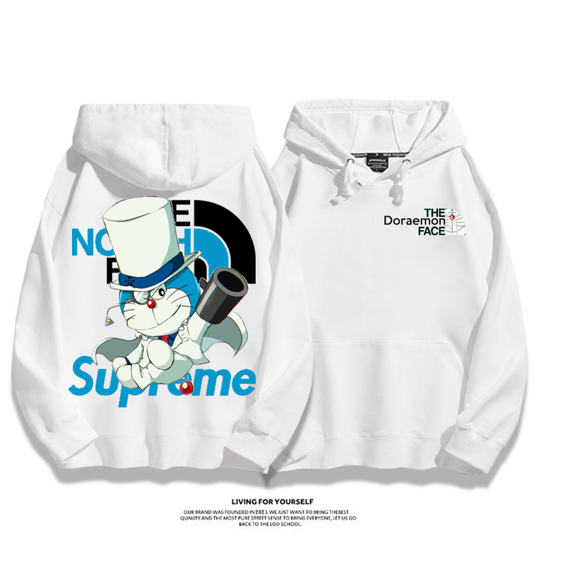 人気爆発 ゆったりしていてプリント柄カジュアルフード付きパーカー