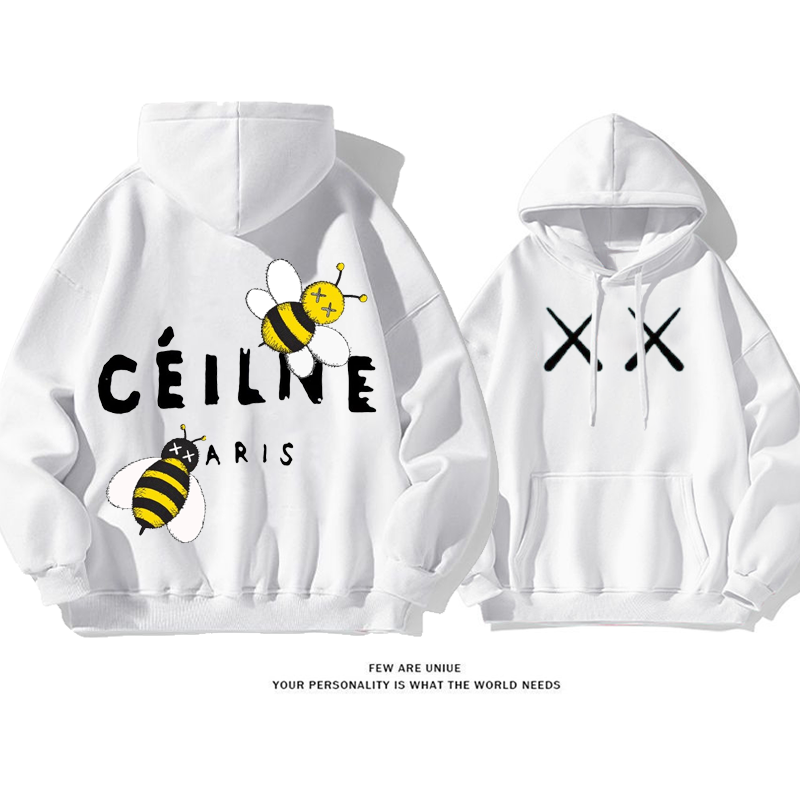 超人気ミツバチ匹デザイン性のあるins映えファッションパーカー