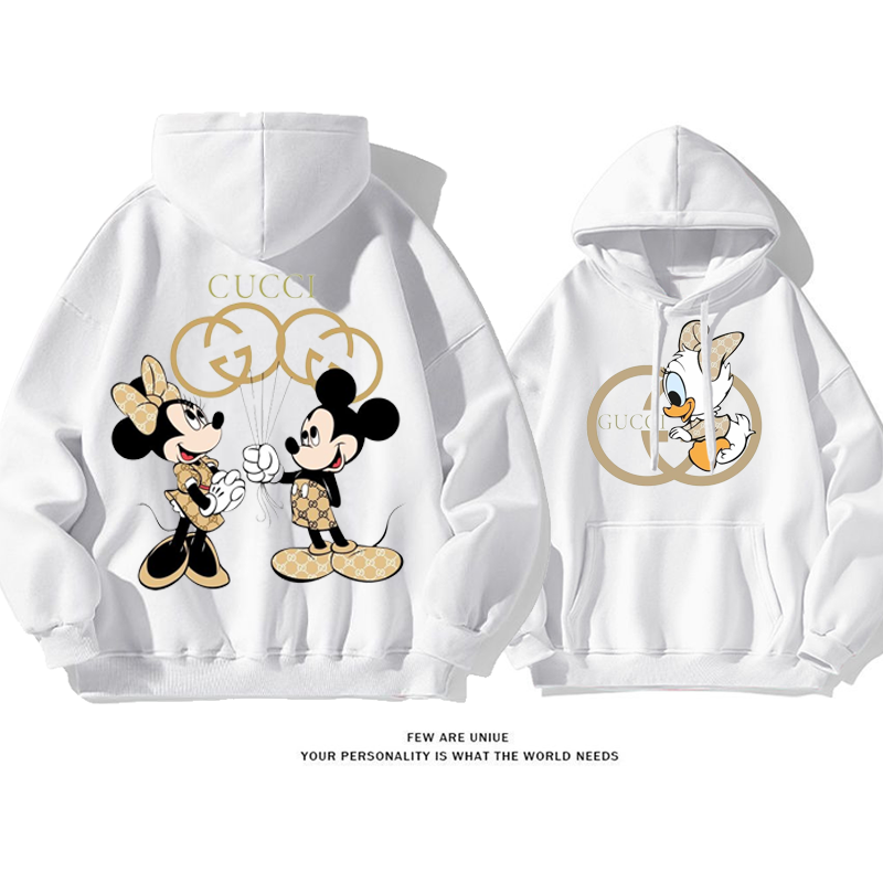 カートゥーンねずみカジュアルファッションパーカー