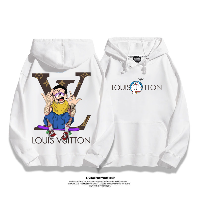 カートゥーン 人気キャラクター アドバンスド フード付きパーカー