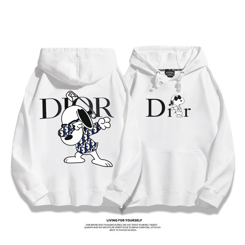 人気キャラクター カップル アドバンスド カートゥーン フード付きパーカー