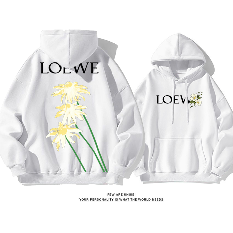 高級感気品がある花超人気ファッションパーカー