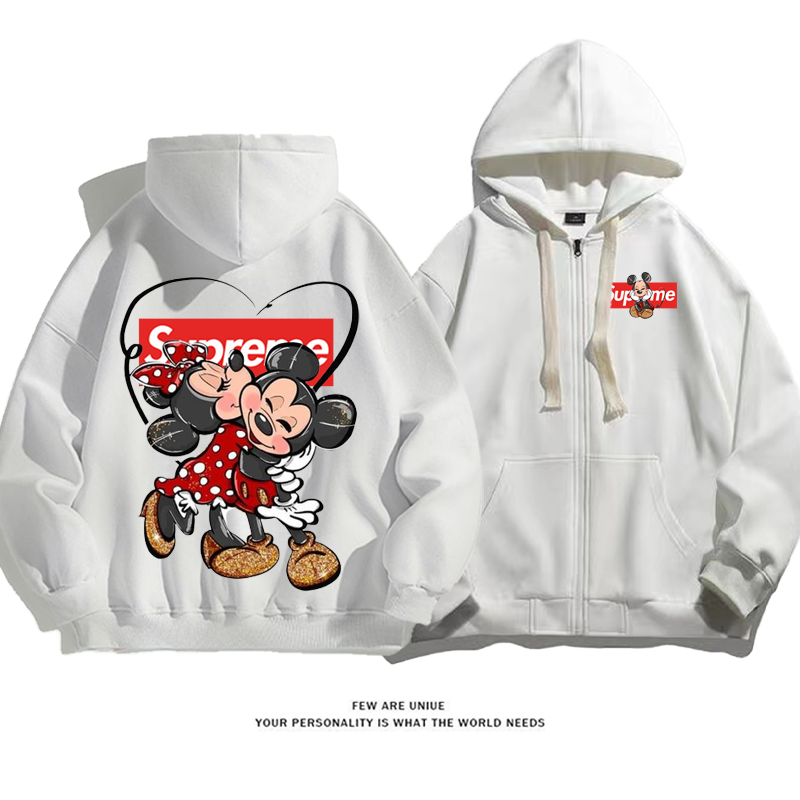 カートゥーン人気爆発カップルins映えファッションコート