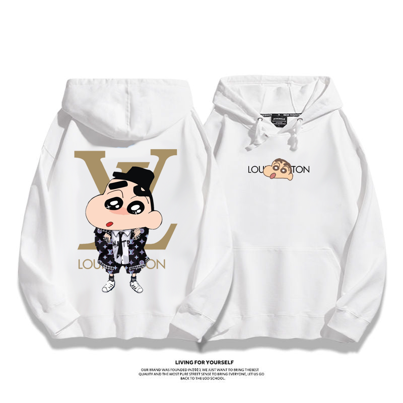 超人気 人気キャラクター カートゥーン カップル フード付きパーカー