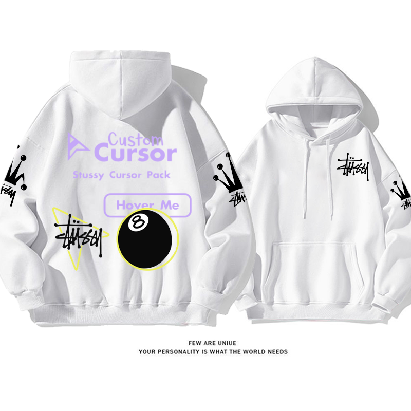 ハイストリートスタイル 流行のファッション プリント柄フード付きパーカー