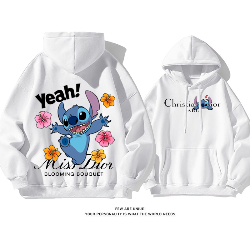 人気爆発青い精霊カートゥーン小衆の設計ファッションパーカー