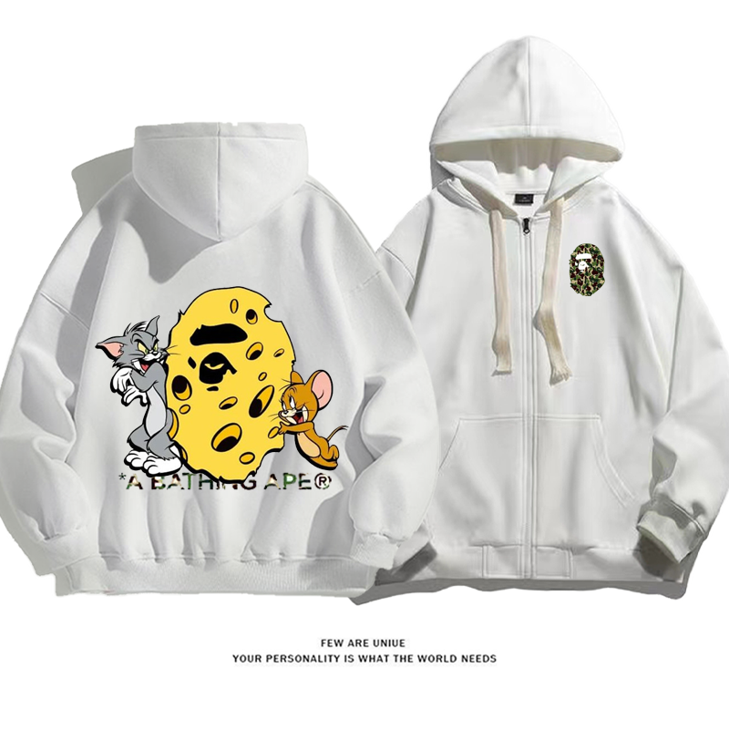 人気爆発小衆の設計着心地がよいチーズ一匹の猫とネズミファッションコート