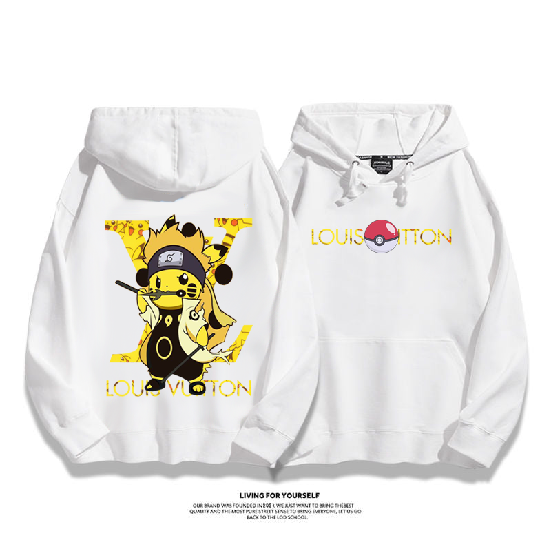 人気商品カジュアル  プリント柄カートゥーンフード付きパーカー