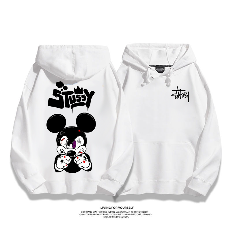 カートゥーン 接合するファッションパーカーパーカー