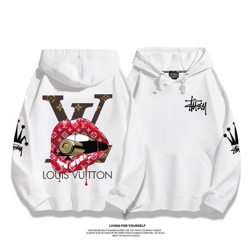 アドバンスド ミニマルなデザイン フード付きパーカー