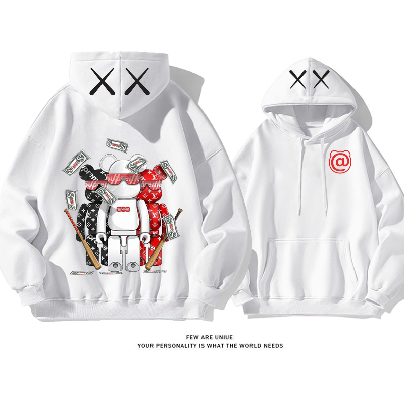 人気爆発カートゥーンおもちゃの熊超カッコイイファッションパーカー