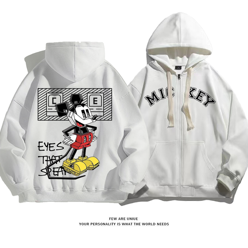 人気爆発カートゥーンファッションパーカーカジュアル小衆の設計ファッションコート