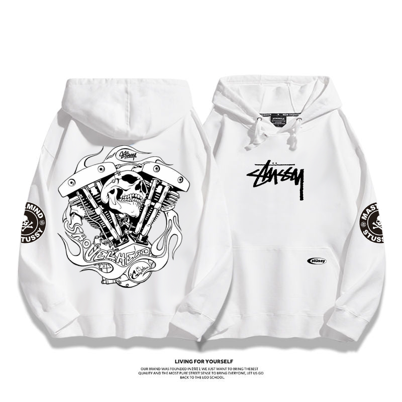 超クールなトレンディなヒップホップ ストリート スケルトントレーナー