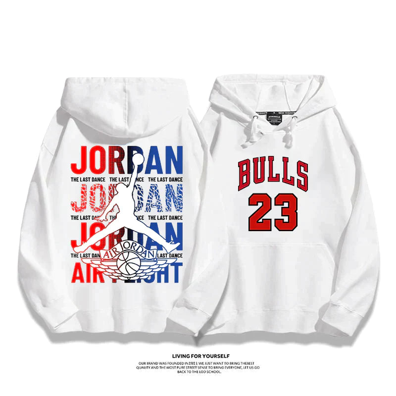 スポーツ風カジュアルパーカー