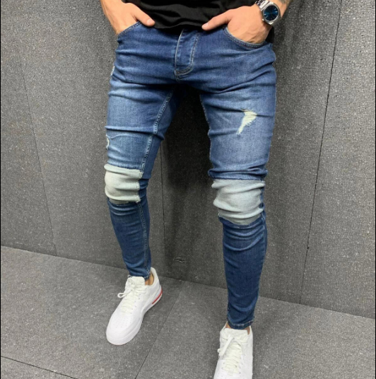 最新　潮流  スキニーパンツ  ジーンズ