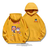 ゆったりしていてカジュアルカートゥーン超人気パーカー