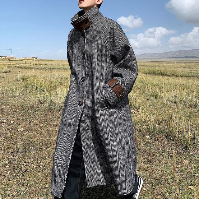 アドバンスド  小衆の設計  スリーブ トレンチコート