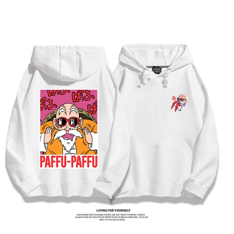 カートゥーンファッションカジュアルカップルパーカー