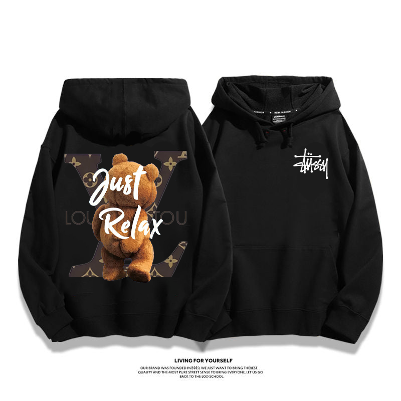 可愛い子熊ファッションパーカーパーカー